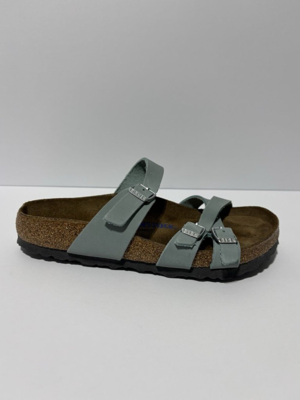 Birkenstock Women’s Franca Nubuck Pure Sage Sandals, Size EUR 37, US 6 M